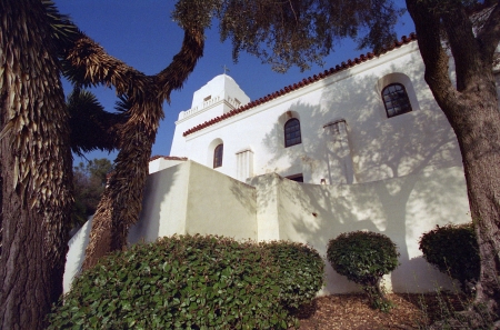 The Junipero Serra Museum on Presidio Hill in San Diego, CA.