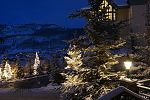 A lovely evening at the Beaver Creek ski resort in Vail, CO.